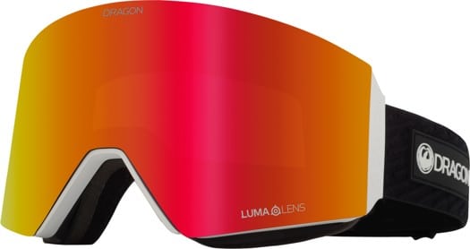 Dragon RVX Mag OTG Goggles - icon/lumalens red ion + lumalens light rose lens - view large
