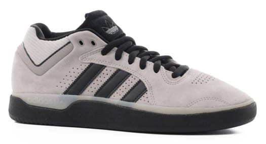 Adidas Tyshawn Pro Skate Shoes - grey two/core black/silver metallic - view large