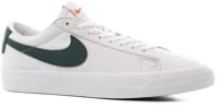 Nike SB Zoom Blazer Low Pro GT Skate Shoes - (orange label) white/pro green-white-pro green