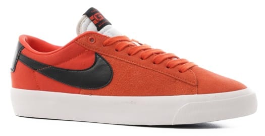 Nike SB Zoom Blazer Low Pro GT Skate Shoes - team orange/black-team orange - view large