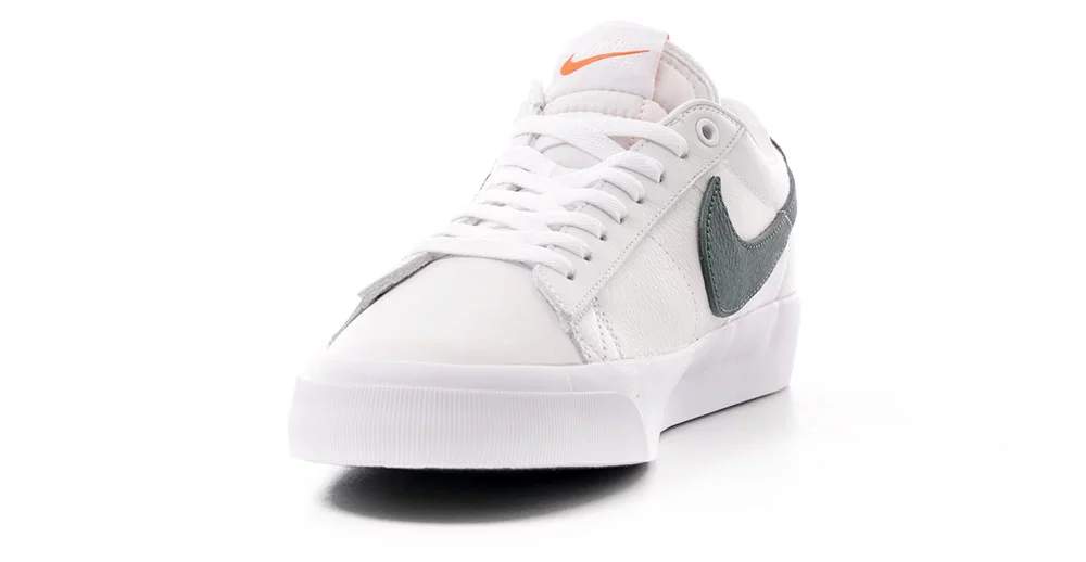 Terapia Derivación Investigación Nike SB Zoom Blazer Low Pro GT Skate Shoes - (orange label) white/pro  green-white-pro green - Free Shipping | Tactics