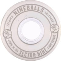 Sector 9 64mm Nineballs Longboard Wheels - grey (78a)