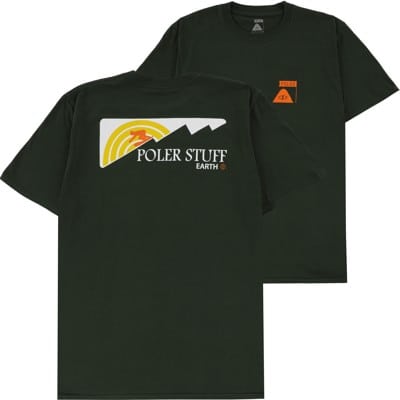 Poler Downhill T-Shirt - forest green - view large