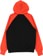 Volcom Hydro Riding Hoodie (2023 Closeout) - orange shock - reverse