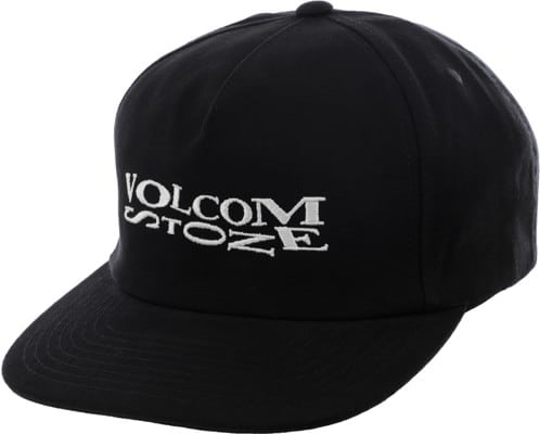 Volcom Skate Vitals Snapback Hat - black - view large