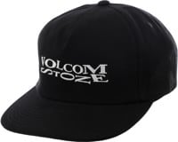 Volcom Skate Vitals Snapback Hat - black