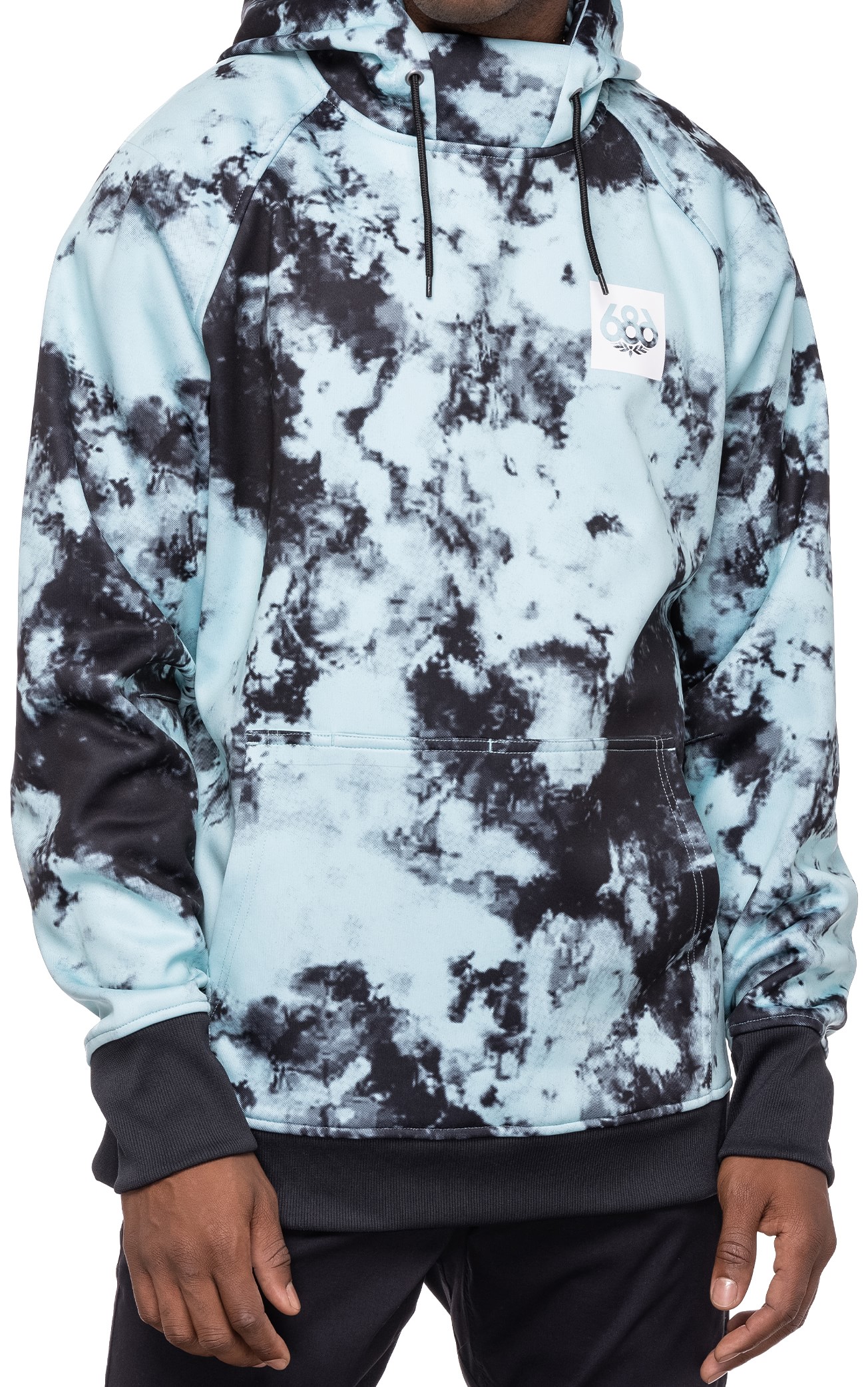 686 Bonded Fleece Hoodie - icy blue dazed - Free Shipping | Tactics