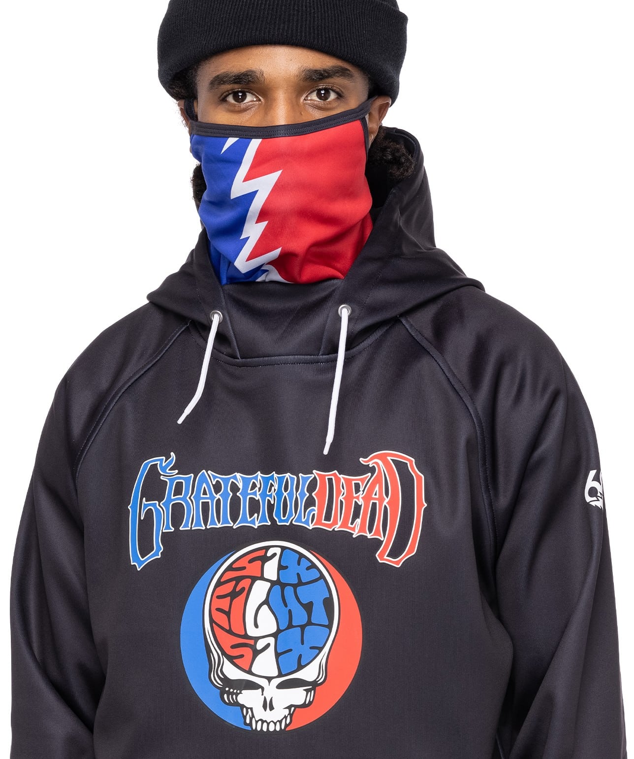686 Bonded Fleece Hoodie - grateful dead black - Free Shipping | Tactics