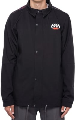 686 Waterproof Coaches Softshell Jacket - grateful dead black - view large