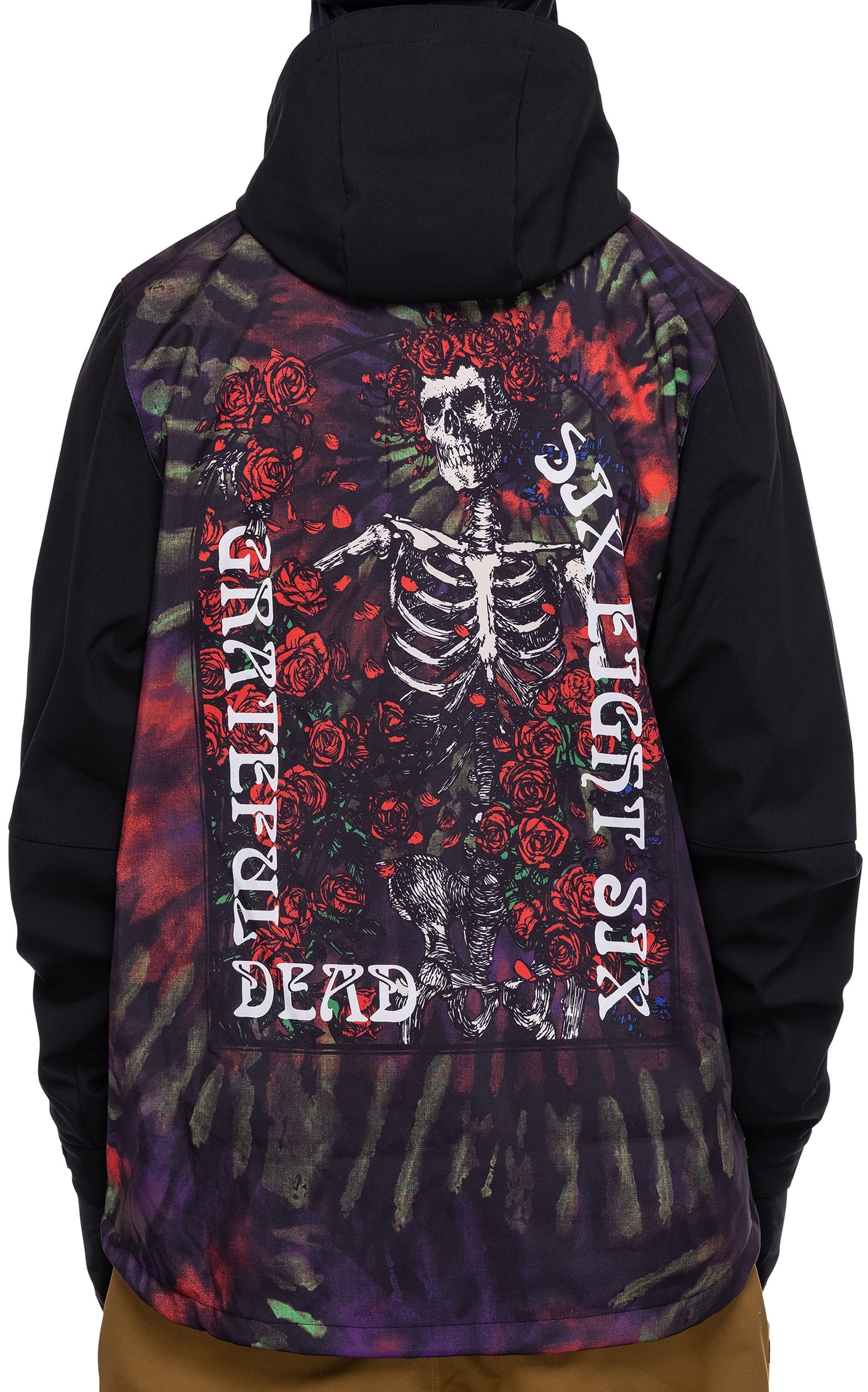 686 Waterproof Coaches Softshell Jacket grateful dead black Tactics