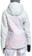 Roxy Women's Jetty Block Insulated Jacket - gray violet marble - reverse