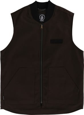Volcom Skate Vitals Collin Provost Vest Jacket - dark brown - view large