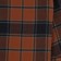Volcom Caden Plaid Flannel Shirt - mocha - reverse detail