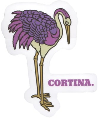 Cortina Bearing Co. Crane Sticker - view large