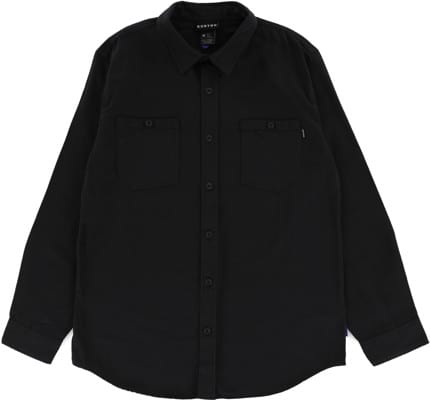 Burton Favorite Long Sleeve Flannel - true black - view large