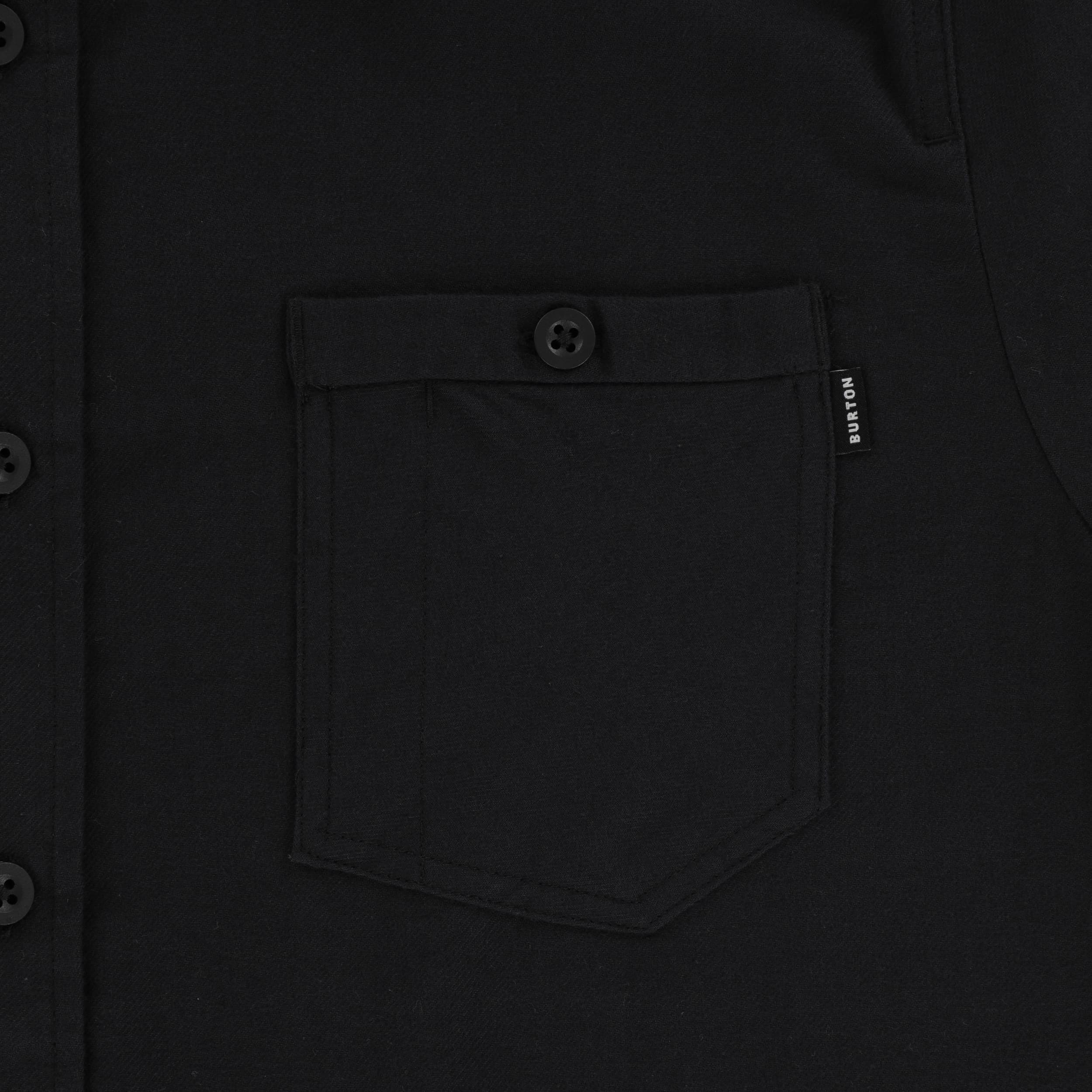 Burton Favorite Long Sleeve Flannel - true black | Tactics