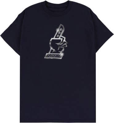 Spitfire Chrome #1 T-Shirt - navy - view large