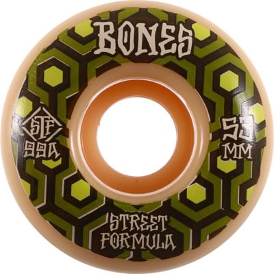 Bones STF V1 Standards Skateboard Wheels - retros (99a) - view large