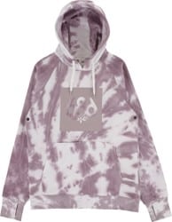 686 Knockout Hoodie - dusty orchid tie dye