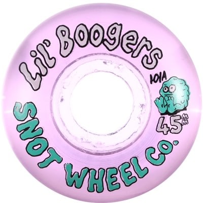 Snot Lil' Boogers Skateboard Wheels - clear purple (101a) - view large