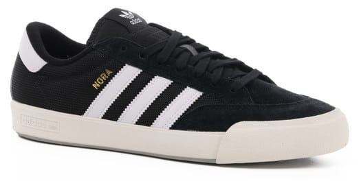 Adidas Nora Skate Shoes - core black/footwear white/grey two - view large