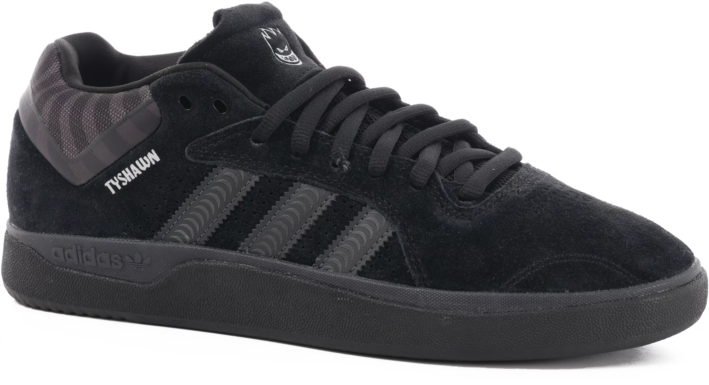 Adidas Tyshawn Pro Skate Shoes (spitfire) core black/grey five/silver - Free Shipping | Tactics