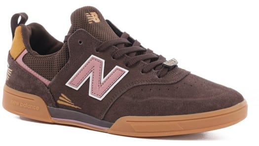 New Balance Numeric 288 Sport Skate Shoes - (jeremy fish x 303) brown/pink - view large