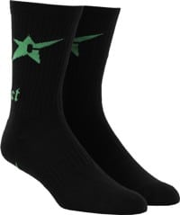 Carpet C-Star Sock - black/green