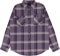 Burton Favorite Long Sleeve Flannel - elderberry sparse plaid