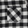 Burton Favorite Long Sleeve Flannel - stout white buffalo plaid - front detail