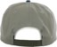Tactics Trademark Snapback Hat - grey mist/north pacific - reverse