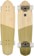 Globe Big Blazer 32" Complete Cruiser Skateboard - bamboo/olive