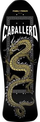 Powell Peralta Caballero Chinese Dragon 10.0 Skateboard Deck - black/gold - view large