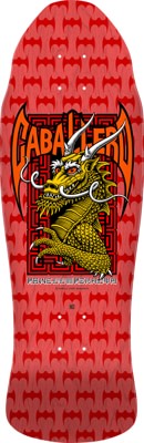 Powell Peralta Caballero Street 9.625 Skateboard Deck - red stain - view large