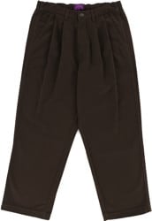 Tactics Buffet Pleated Pants - bark
