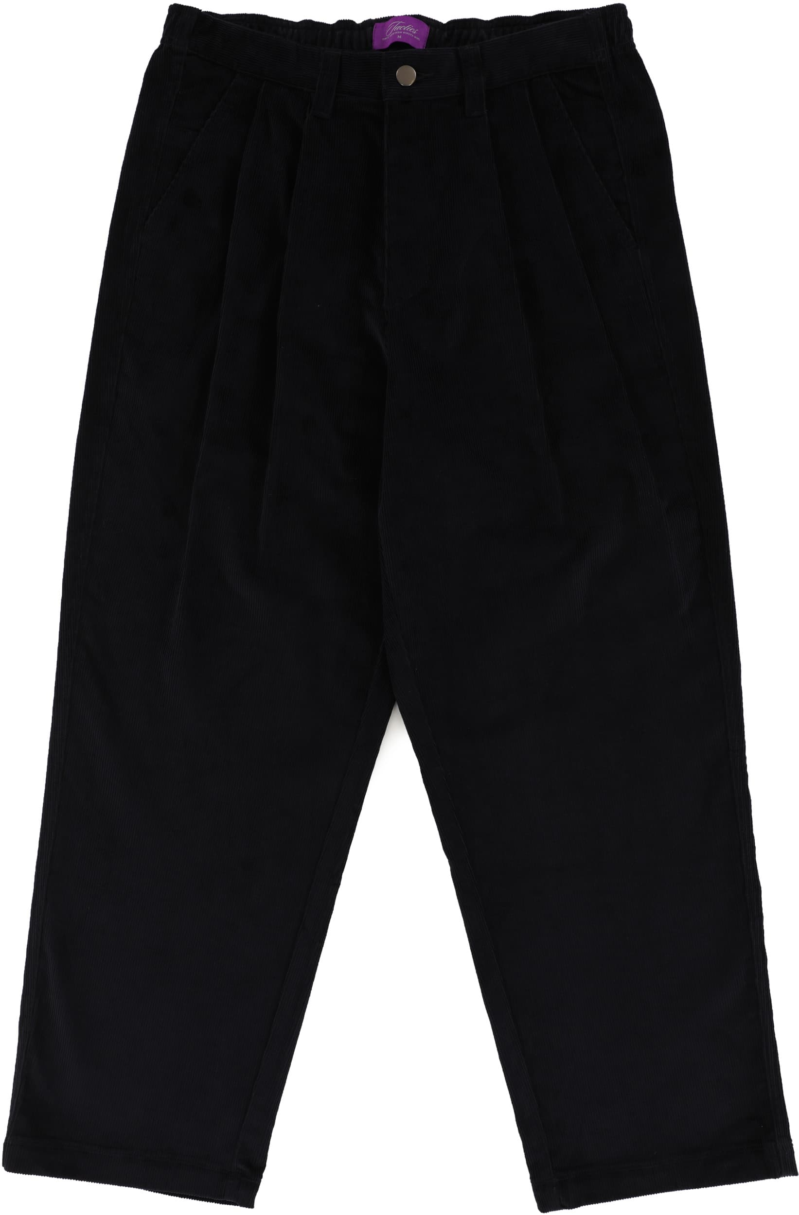 Tactics Buffet Pleated Corduroy Pants - dark navy