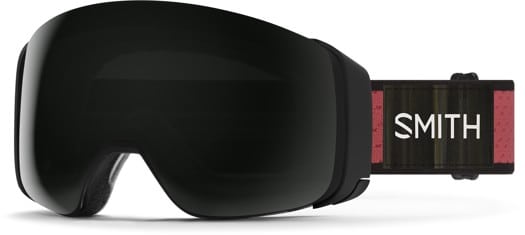 Smith 4D Mag ChromaPop Goggles + Bonus Lens - tnf red/sun black + storm blue sensor lens - view large