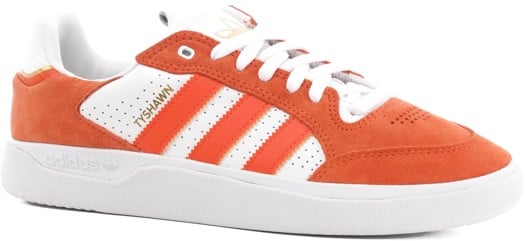Adidas Tyshawn Low Skate Shoes - collegiate orange/collegiate orange/footwear white - view large