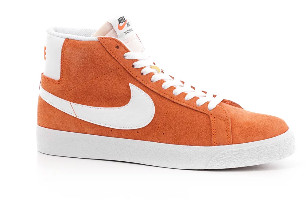 Raak verstrikt klei zand Nike SB Zoom Blazer Mid Skate Shoes - safety orange/white-safety  orange-white | Tactics