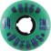 Sml. Succulent Cruisers Skateboard Wheels - blue lagoon (92a)