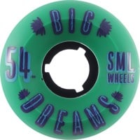Sml. Succulent Cruisers Skateboard Wheels - blue lagoon (92a)