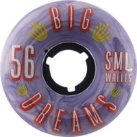 Sml. Succulent Cruisers Skateboard Wheels - navy/white swirl (92a)