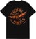 Spitfire Flamed Flying Classic T-Shirt - black - reverse