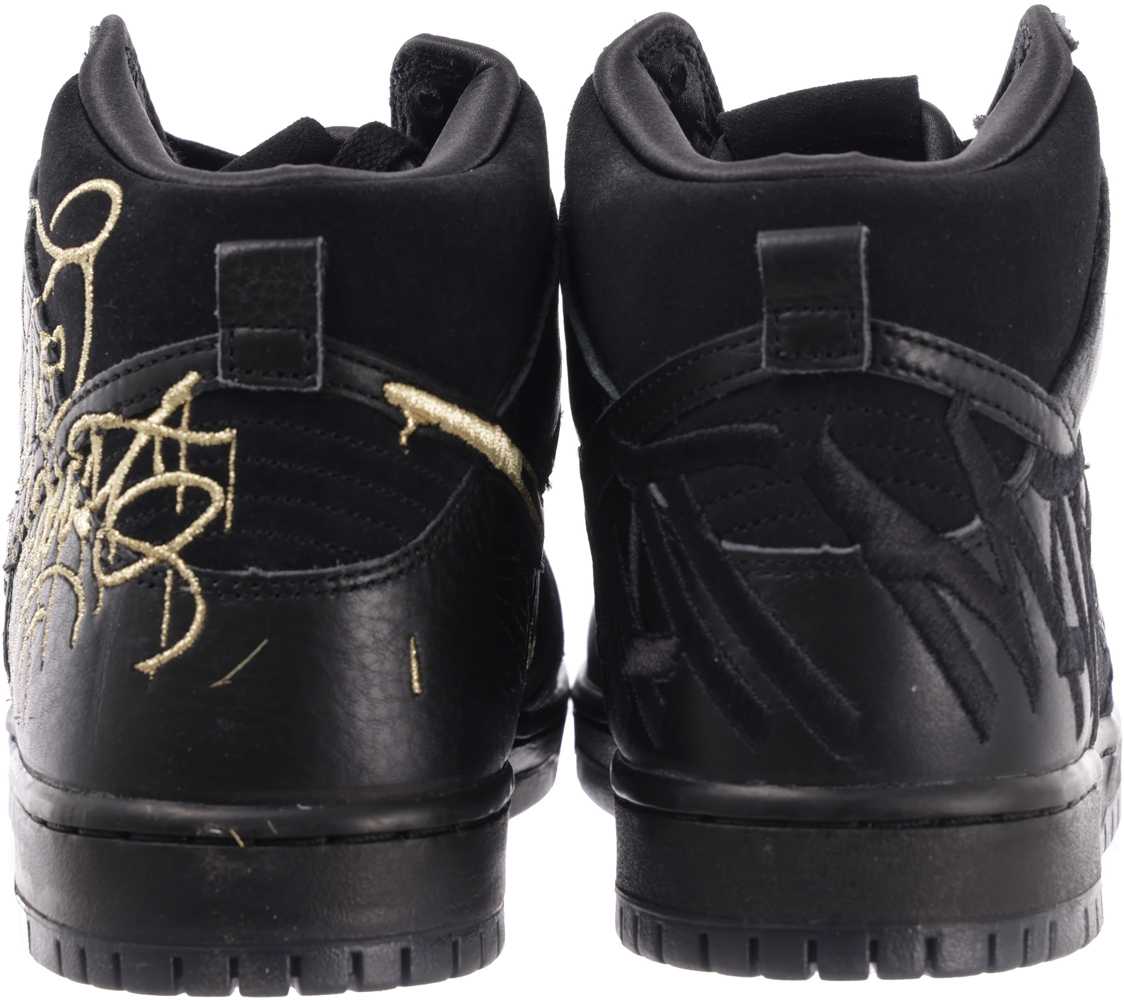 Nike SB Dunk High Pro SB Quickstrike Skate Shoes (faust) black