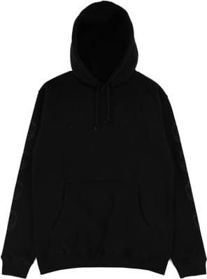 Spitfire Old E Embroidered Hoodie - black/black - view large