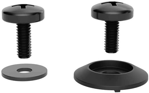 Union Toe & Ankle Strap Adjuster Screws & Washers - black - view large