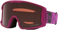 Oakley Line Miner M Goggles - ultra purple crystal/prizm garnet lens