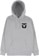 Union Team Hoodie - heather grey - front