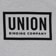 Union Team Hoodie - heather grey - reverse detail