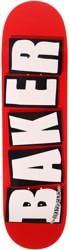 Baker Brand Logo 8.5 Skateboard Deck - white